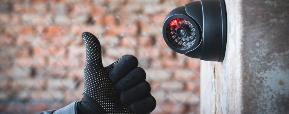 Step-by-step installation of a home security camera