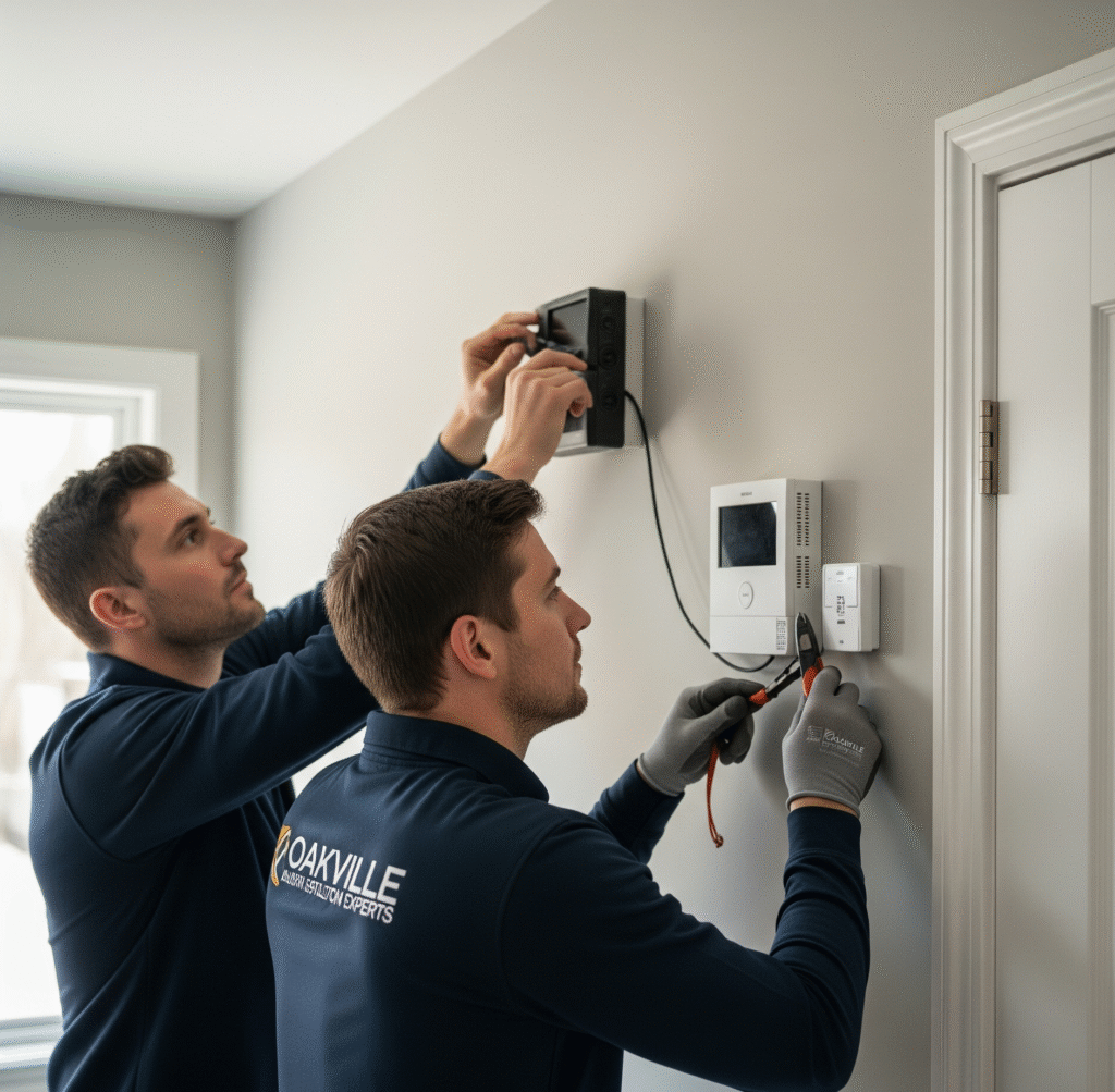 Alarm system installation services in Mississauga by Kan Camtek