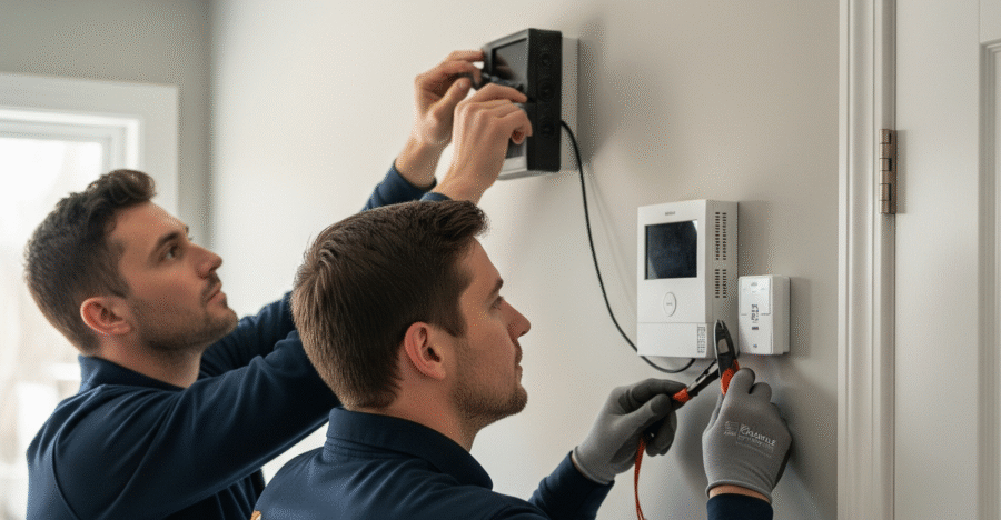 Alarm system installation services in Mississauga by Kan Camtek Alarm system installation services in Mississauga by Kan Camtek